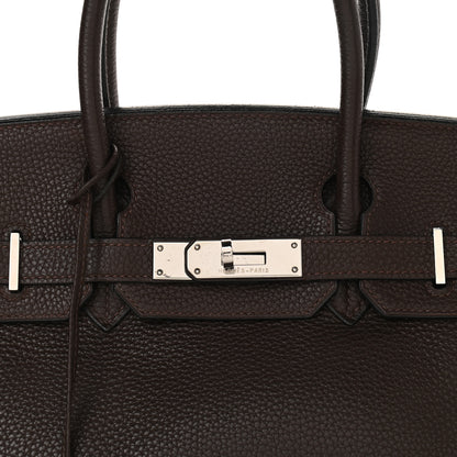 Hermes Togo Birkin 30 Chocolate 8 of 12