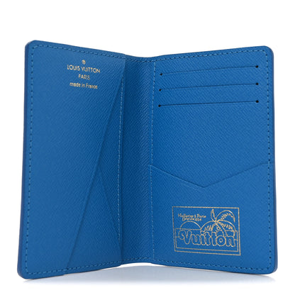 Louis Vuitton Monogram Surfin' Pocket Organizer NM Blue 5 of 7