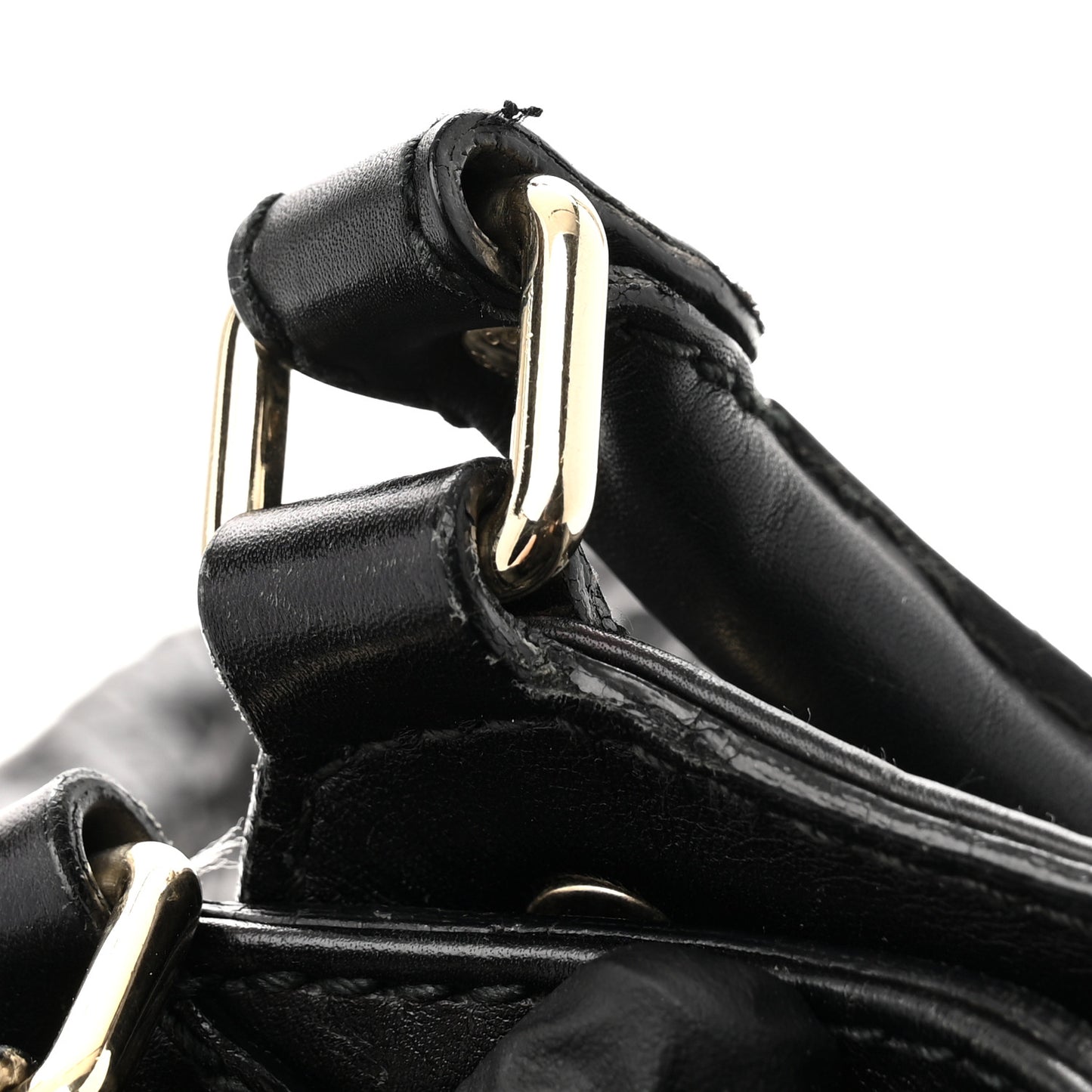 Snakeskin Large Sukey Tote Black