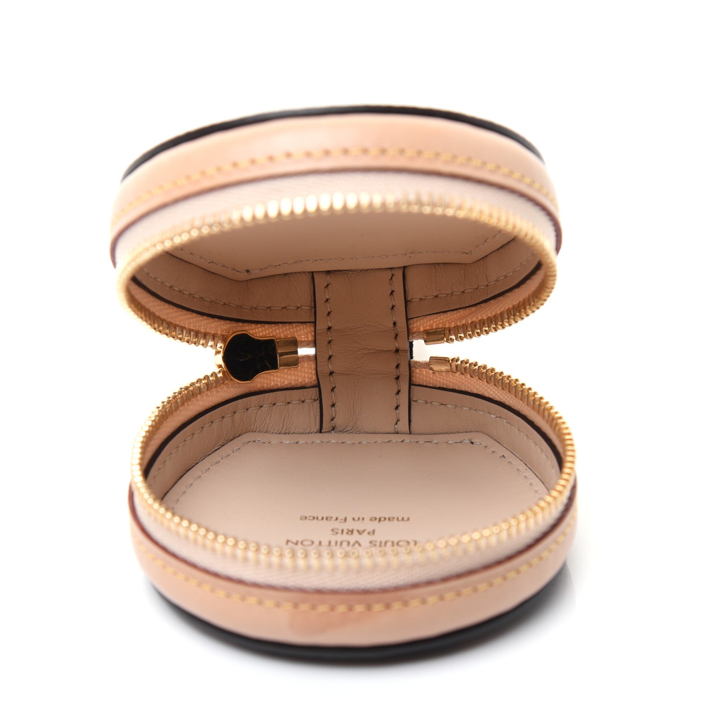 Monogram Round Bag Charm