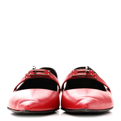 Hermes Calfskin Kelly Ballet Flats 36.5 Rouge Vif 3 of 10