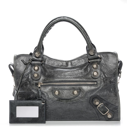 Balenciaga Agneau Giant 21 Silver Hardware City Anthracite 1 of 7