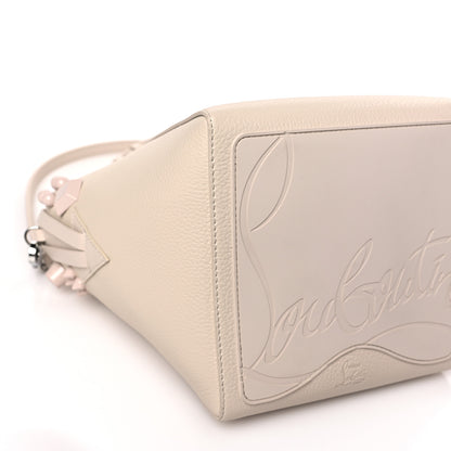 Christian Louboutin Calfskin Spiked Mini Cabachic Mini Bucket Bag Leche 7 of 8
