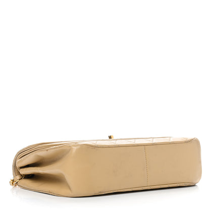 Chanel Lambskin Quilted Medium Double Flap Beige 3 of 11