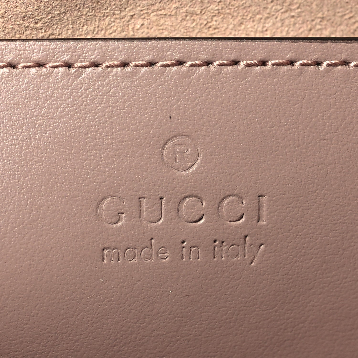 Gucci Calfskin Matelasse Small GG Marmont Chain Shoulder Bag Porcelain Rose 6 of 10