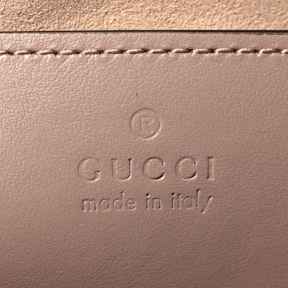 Gucci Calfskin Matelasse Small GG Marmont Chain Shoulder Bag Porcelain Rose 6 of 10