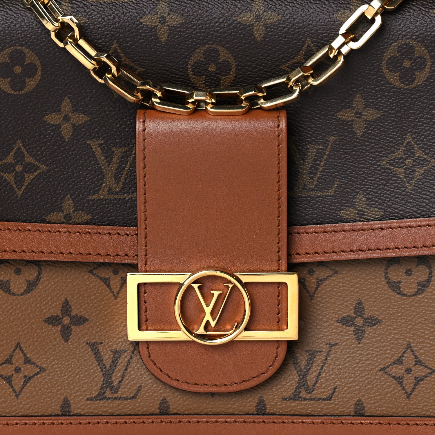 Louis Vuitton Reverse Monogram Dauphine MM 7 of 11