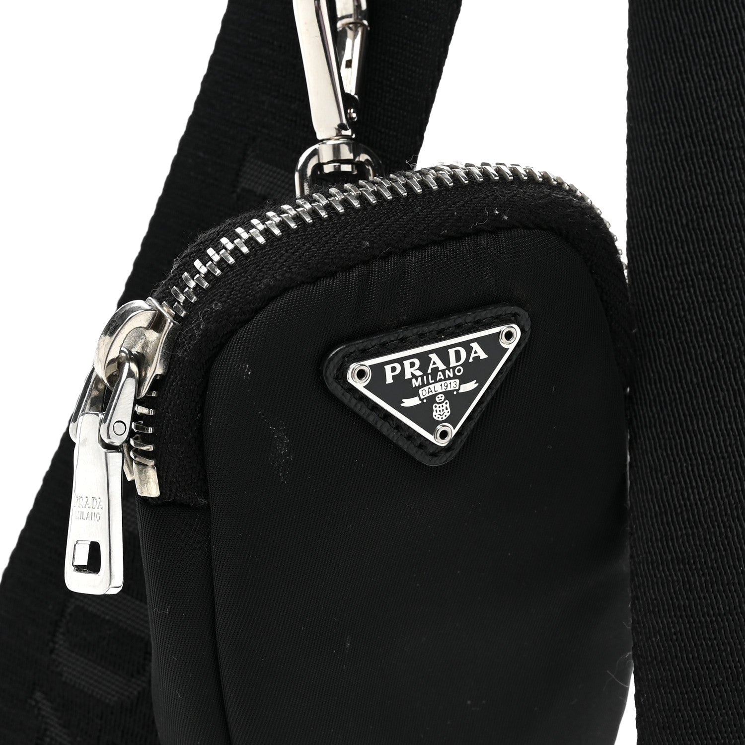 Prada Nylon Re-Edition 2005 Shoulder Bag Black 9 of 9
