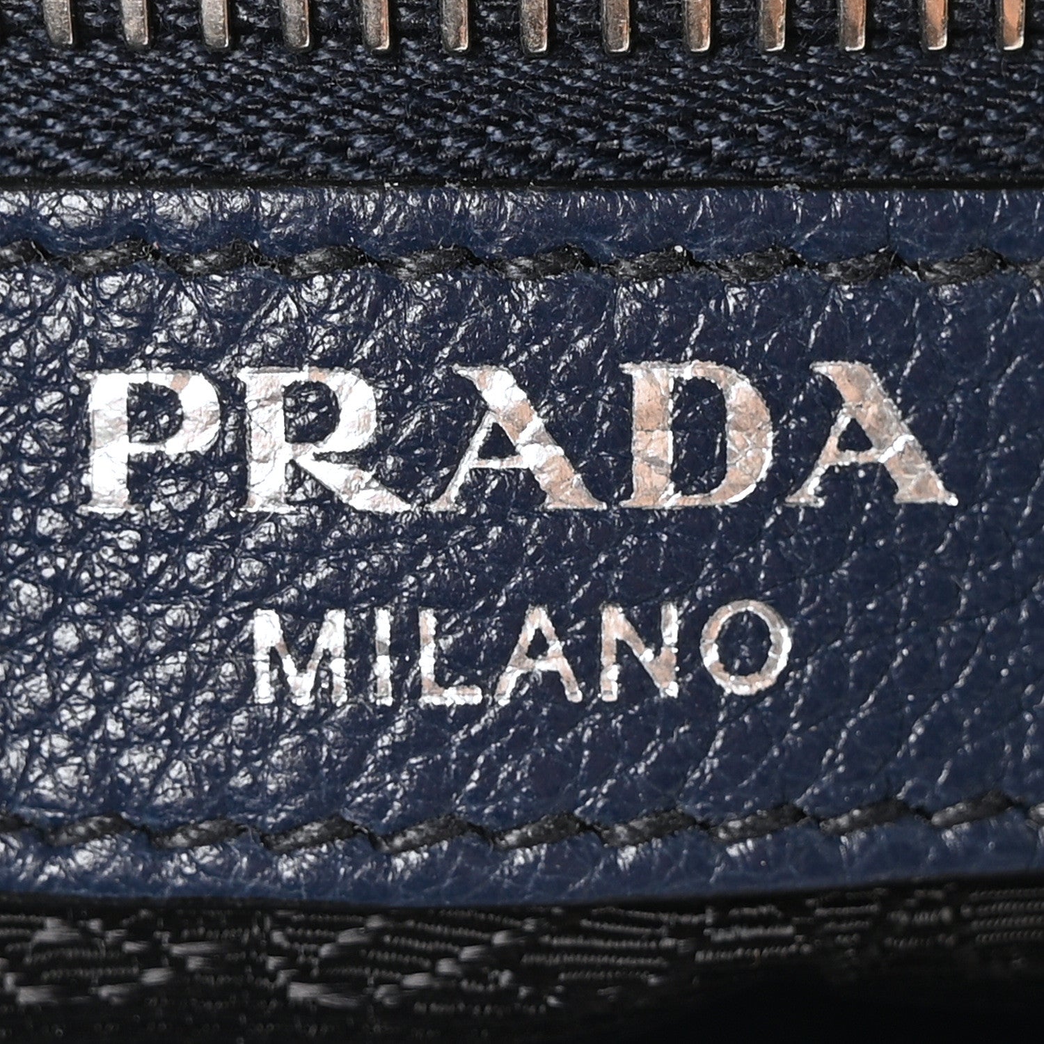 Prada Vitello Phenix Shopping Tote Baltico 6 of 9