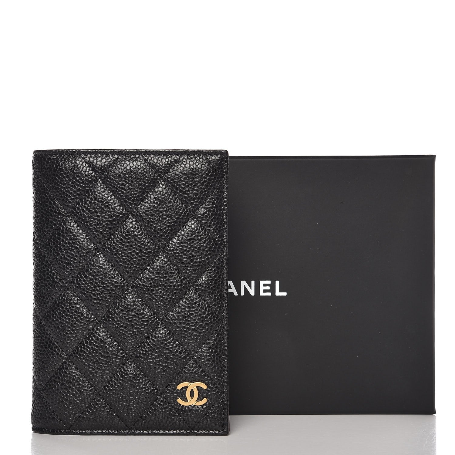 Chanel Caviar Quilted Passport Holder Black 8 of 8