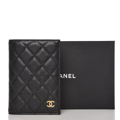 Chanel Caviar Quilted Passport Holder Black 8 of 8