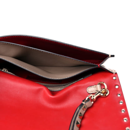Valentino Garavani Nappa Rockstud Wristlet Clutch Poudre 8 of 15