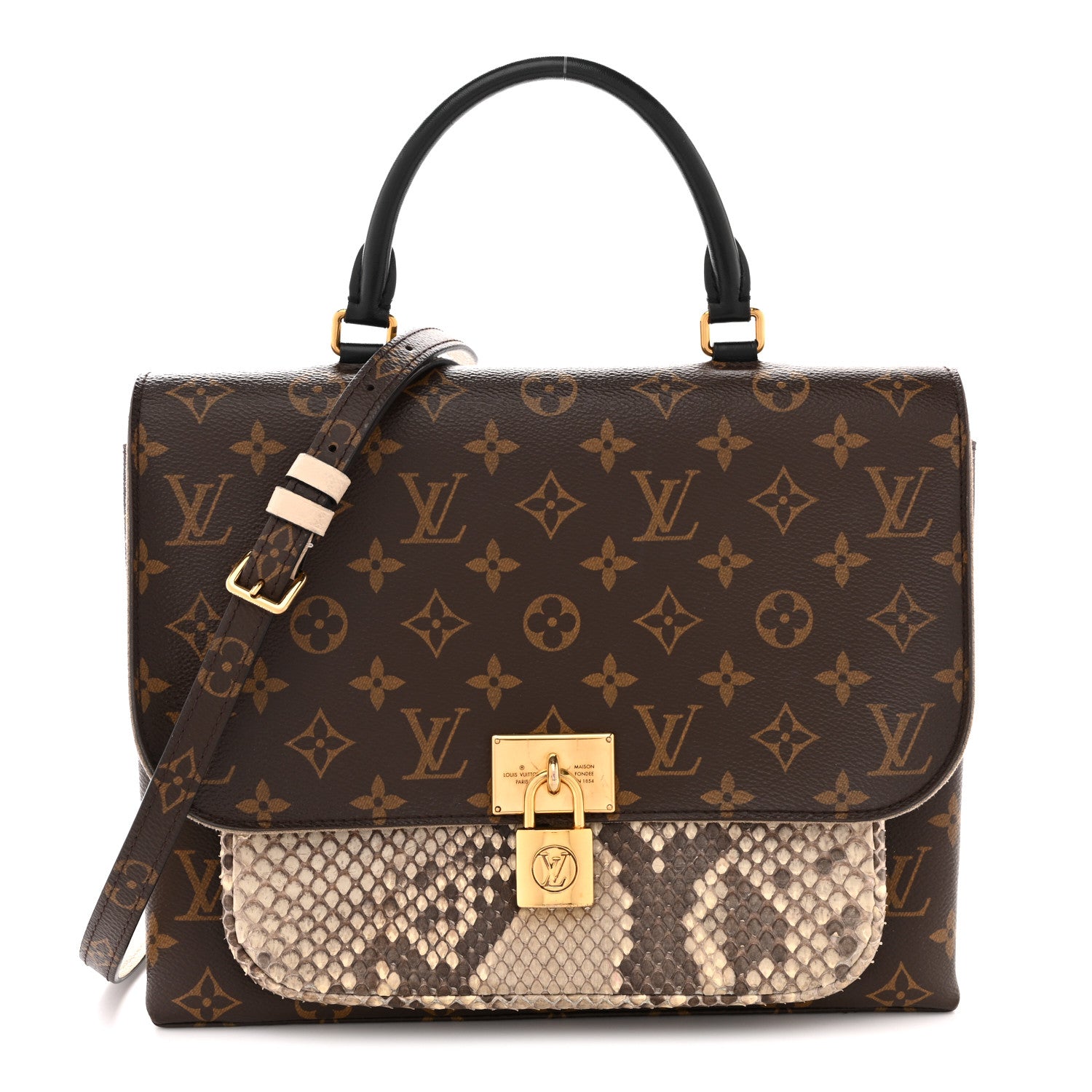 Louis Vuitton Snakeskin Monogram Marignan 1 of 14