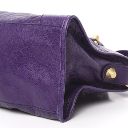 Balenciaga Agneau Giant 21 Gold Hardware Part Time Dark Violet 9 of 9