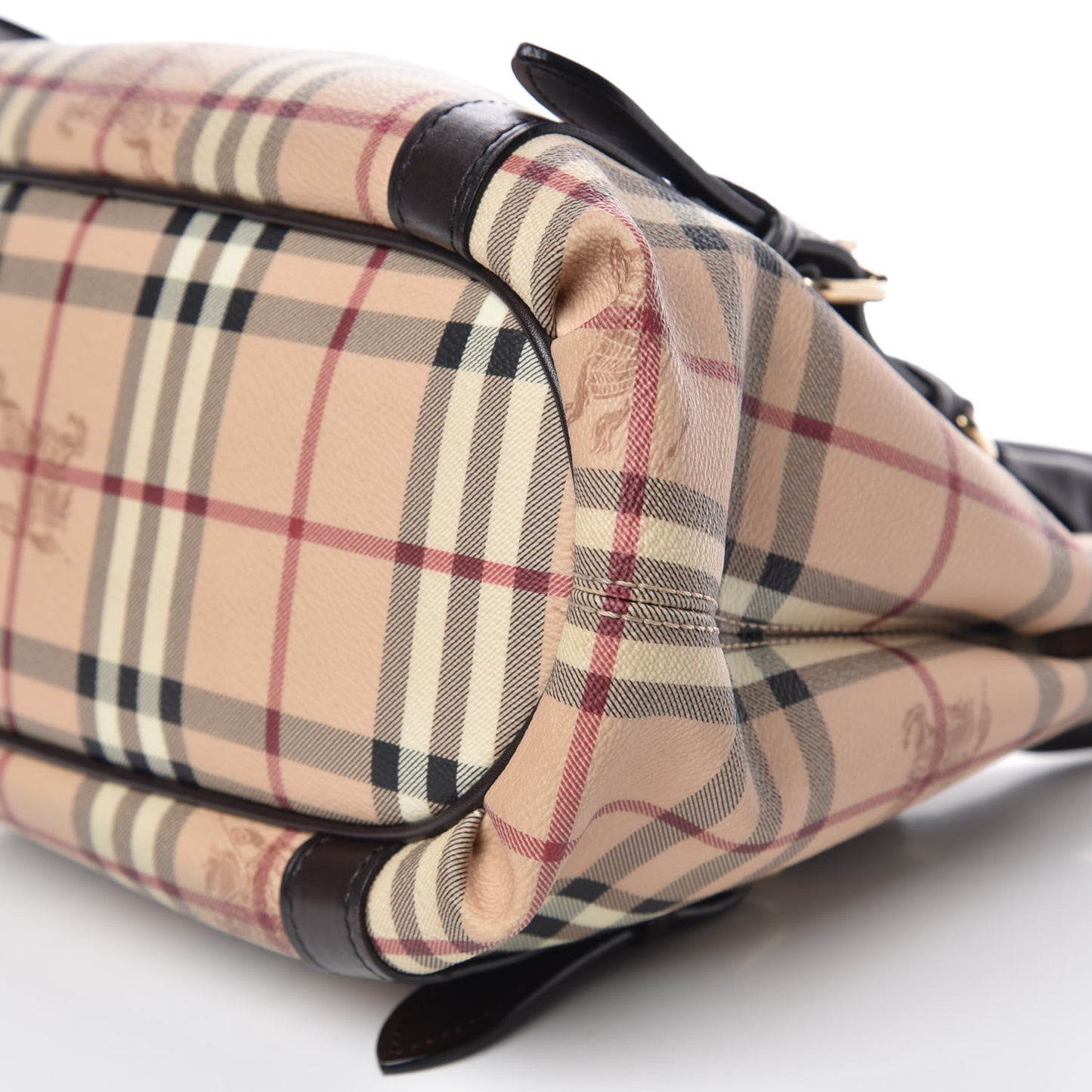 Haymarket Check Small Northfield Tote Chocolate