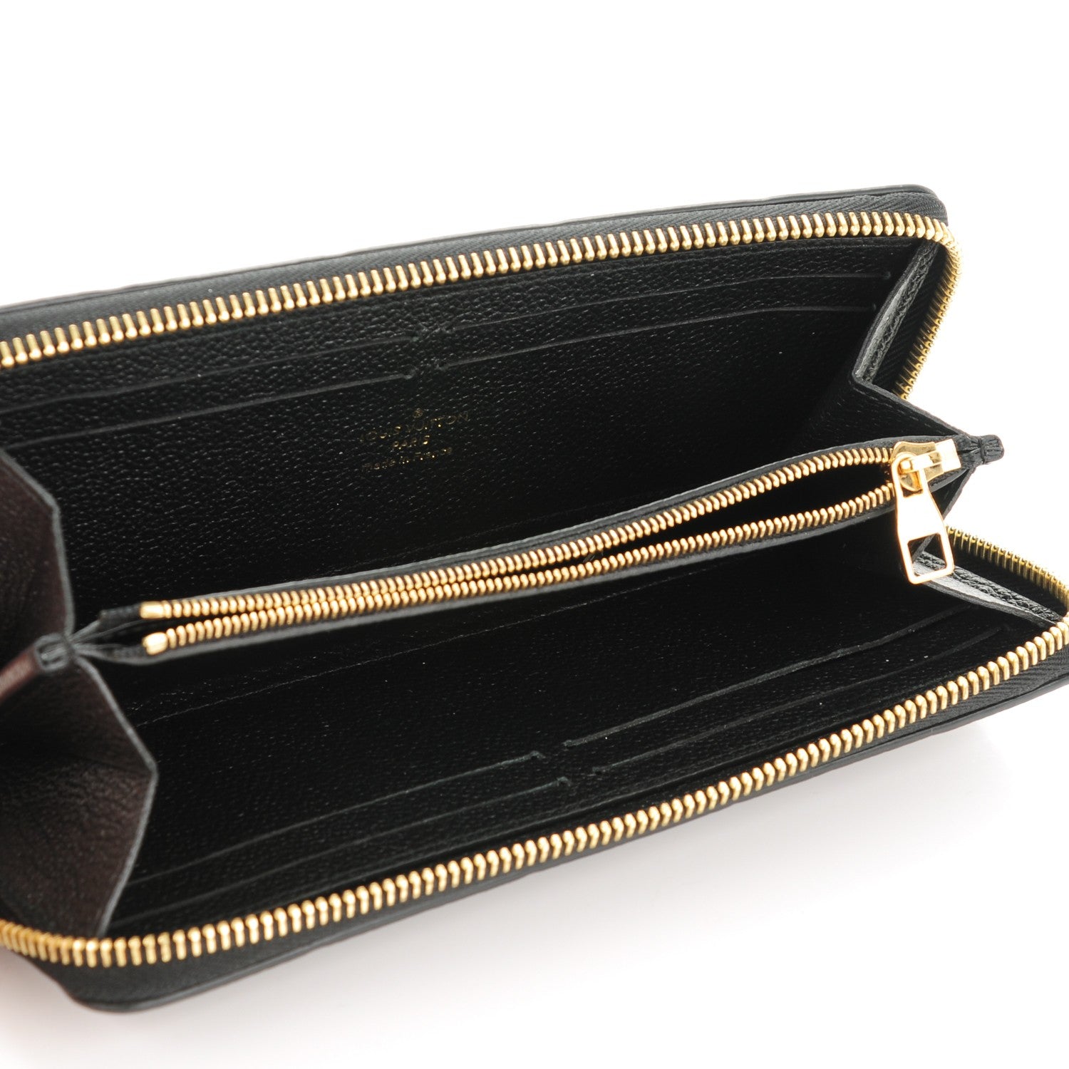 Louis Vuitton Empreinte Clemence Wallet Black 5 of 7