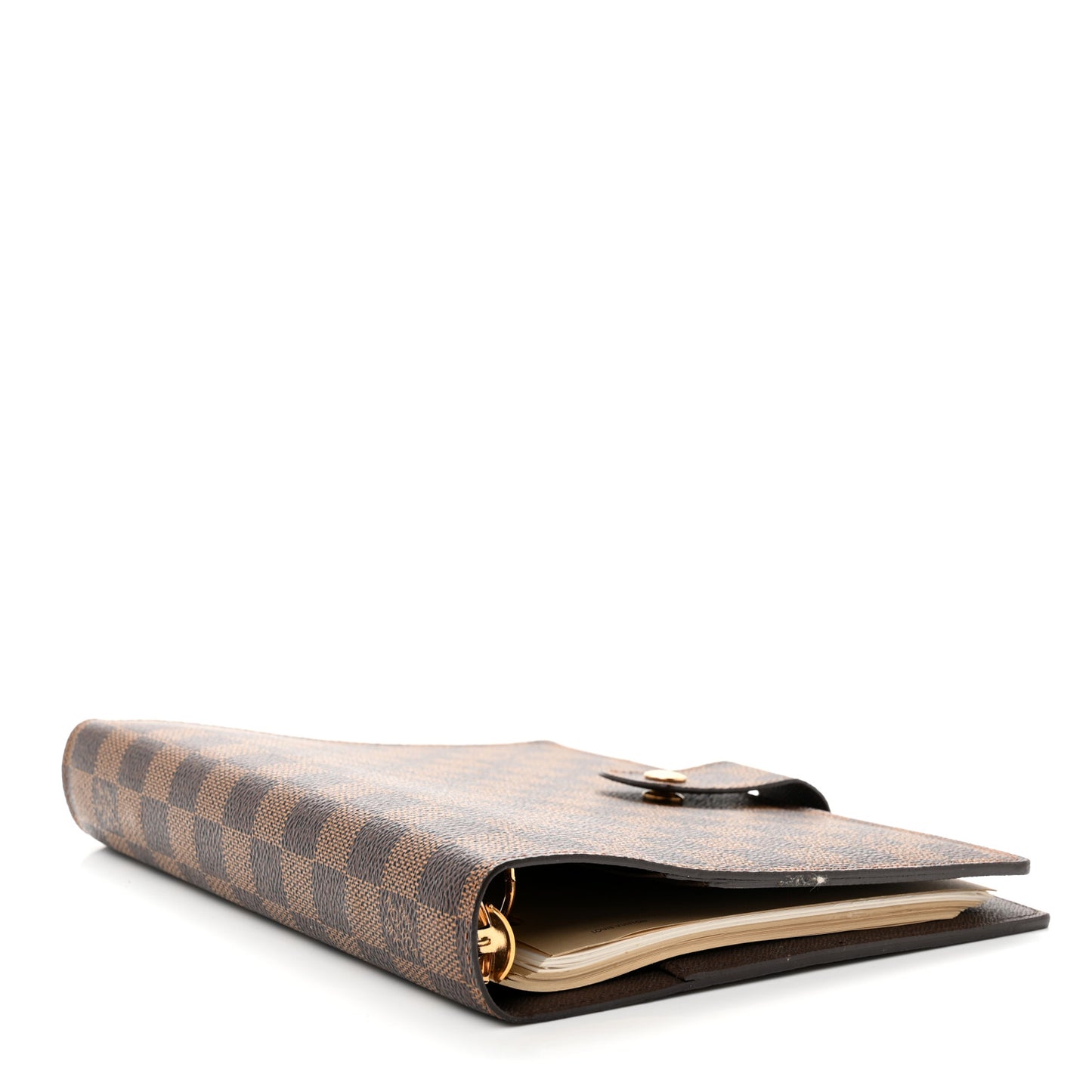 Damier Ebene Large Ring Agenda Cover