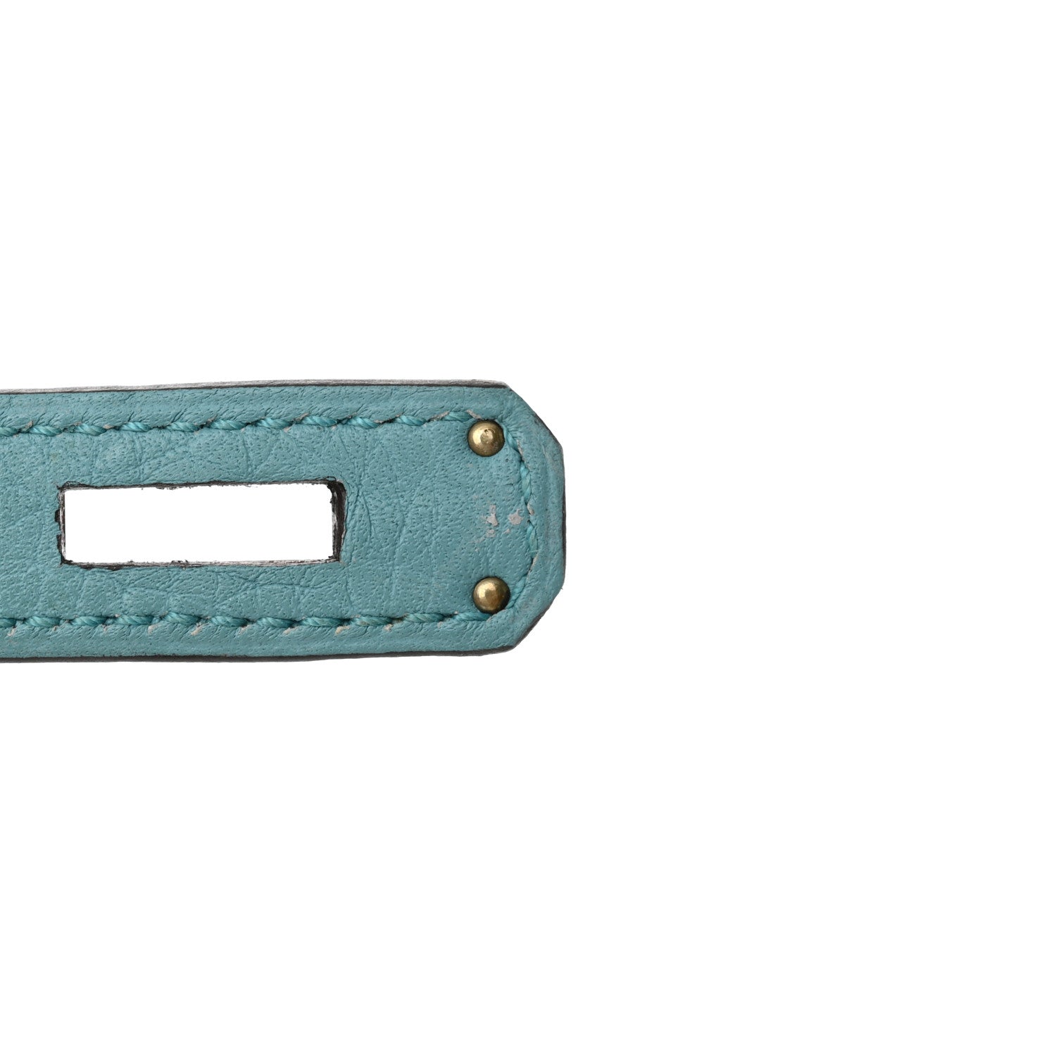 Hermes Taurillon Clemence Kelly Retourne 28 Bleu Atoll 7 of 11