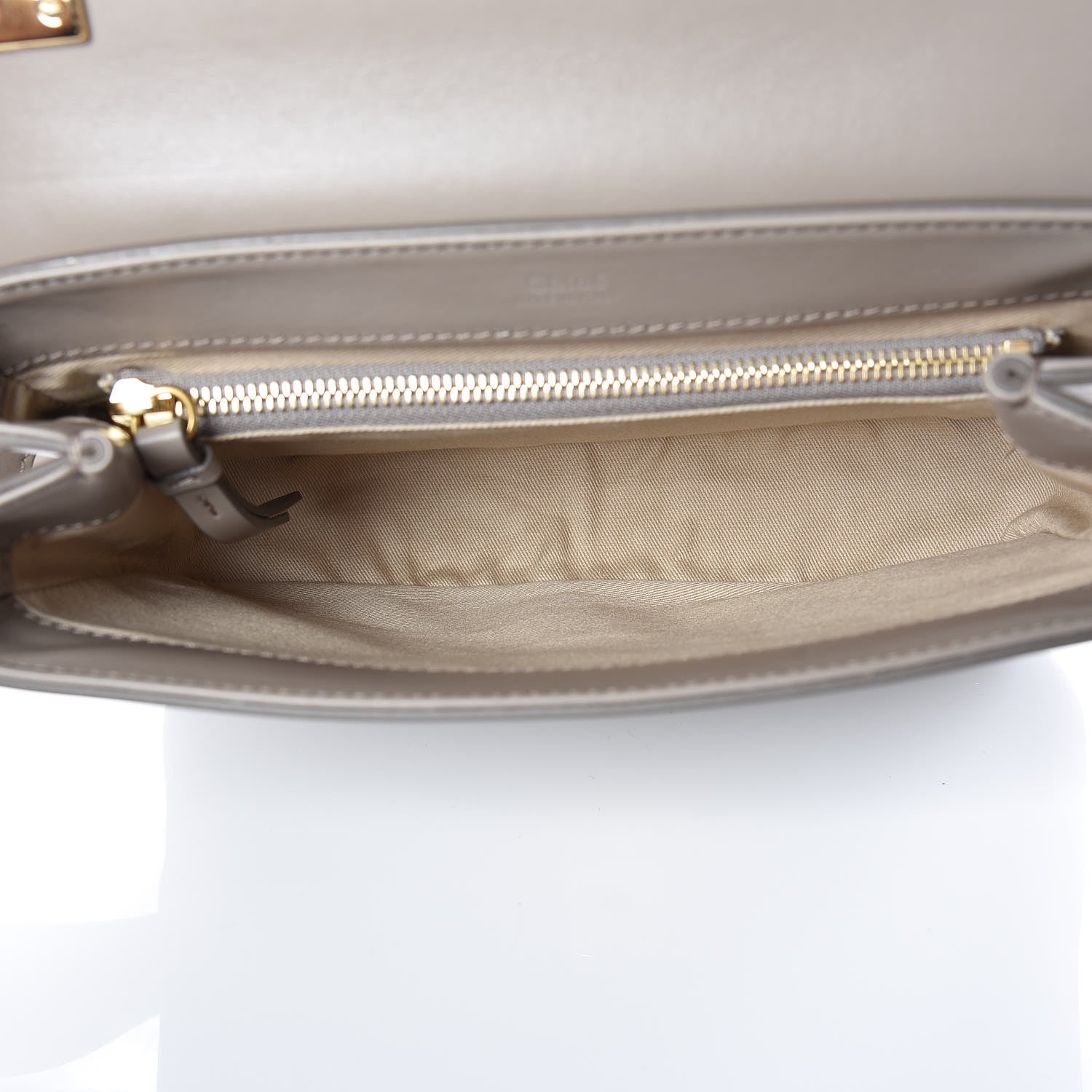 Chloe Calfskin Small C Double Carry Motty Grey 6 of 10