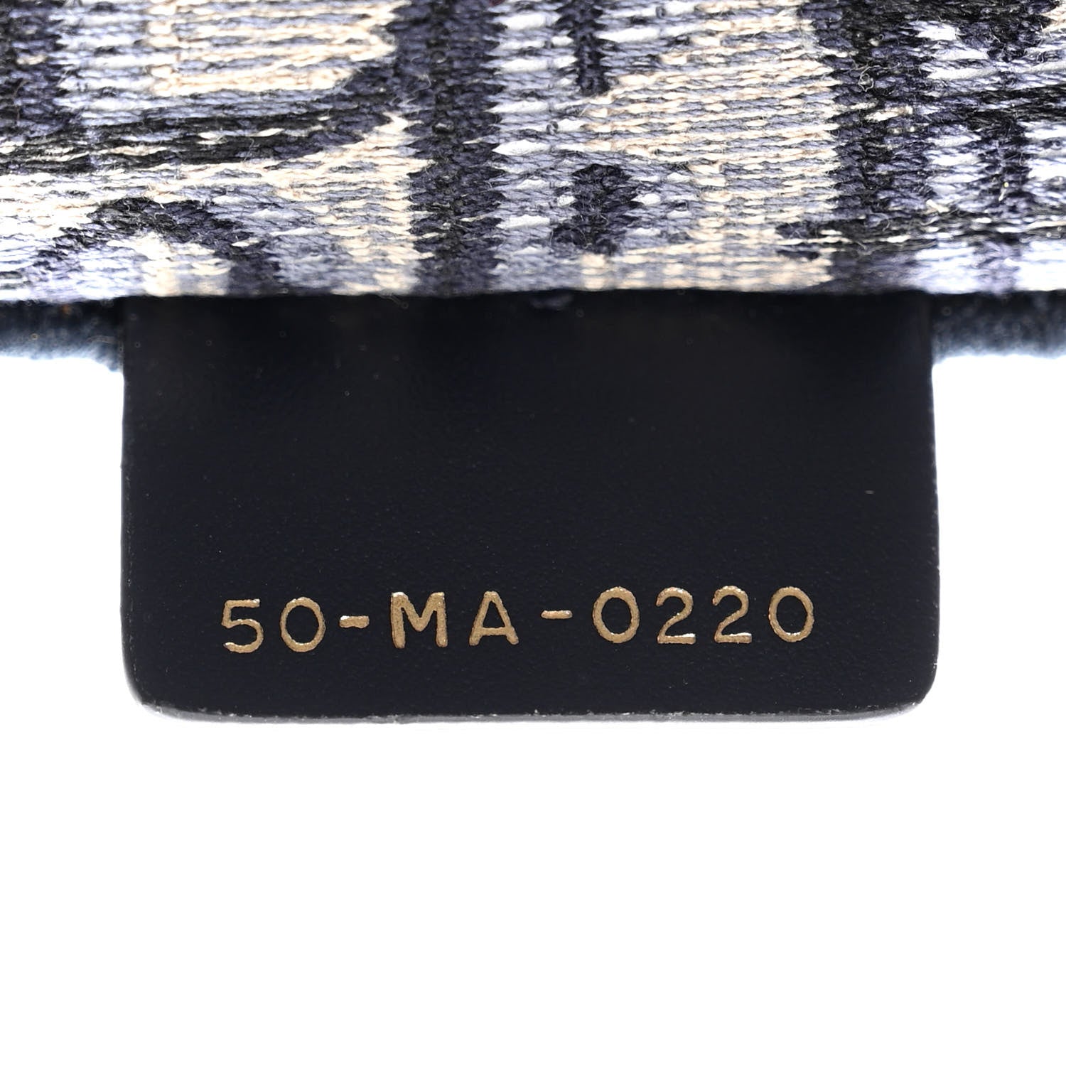 Christian Dior Oblique Medium Book Tote Blue Multicolor 7 of 10