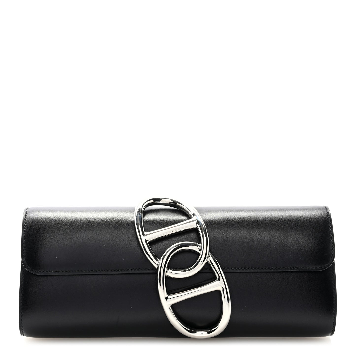 Tadelakt Egee Clutch Black