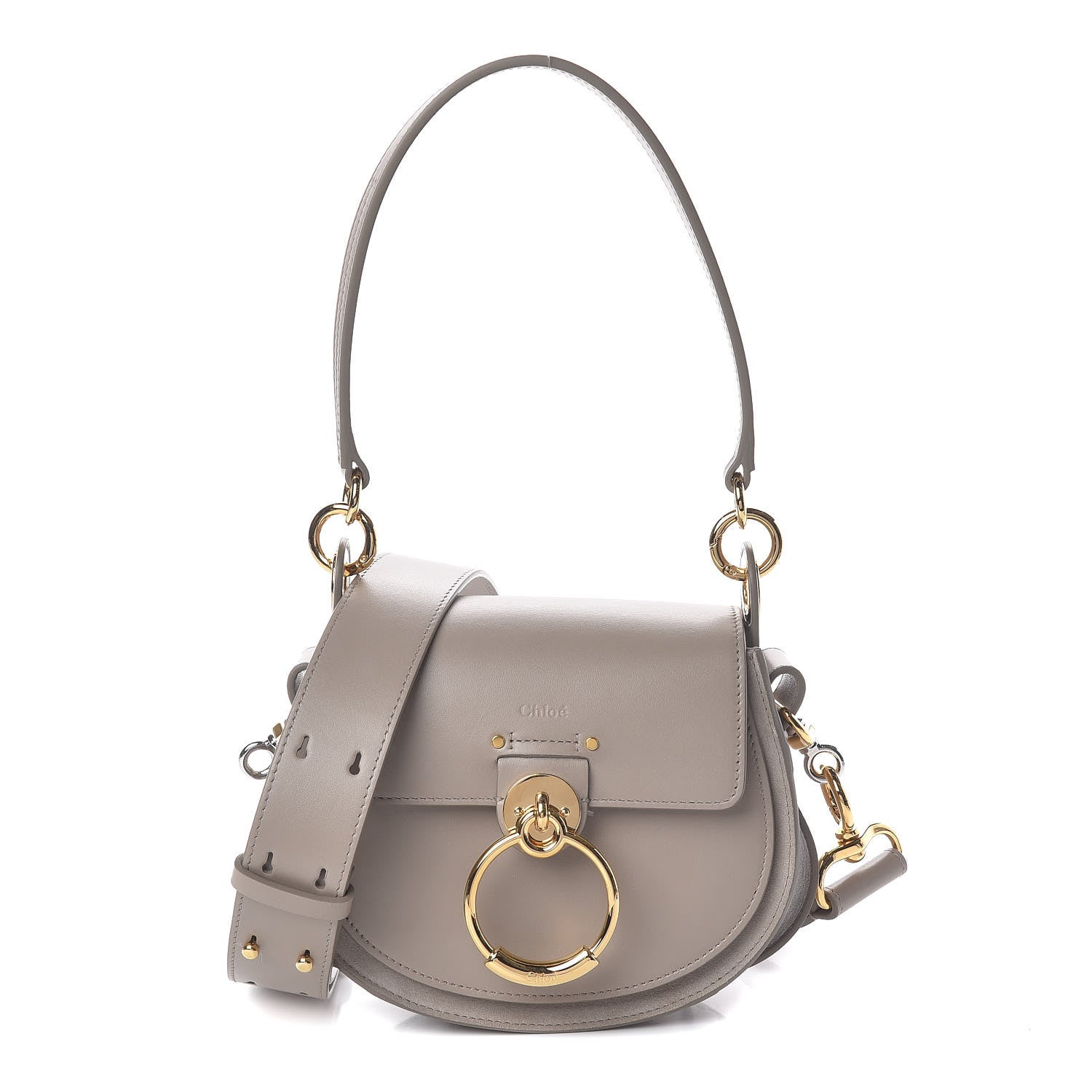 Chloe Calfskin Small Tess Bag Motty Grey 1 of 10