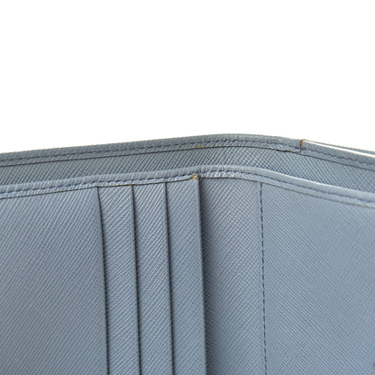 Prada Saffiano French Wallet Pervinca 9 of 11