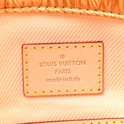 Louis Vuitton Jacquard Quilted Monogram Limelight Clutch PM Gold 6 of 6