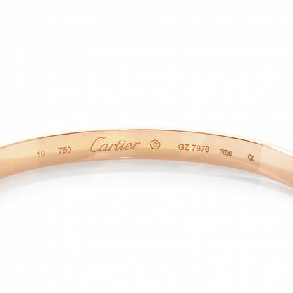 Cartier 18K Pink Gold LOVE Bracelet 19 4 of 4