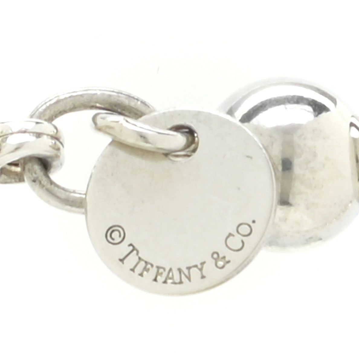 Tiffany Sterling Silver HardWear Graduated Ball Necklace 5 of 5