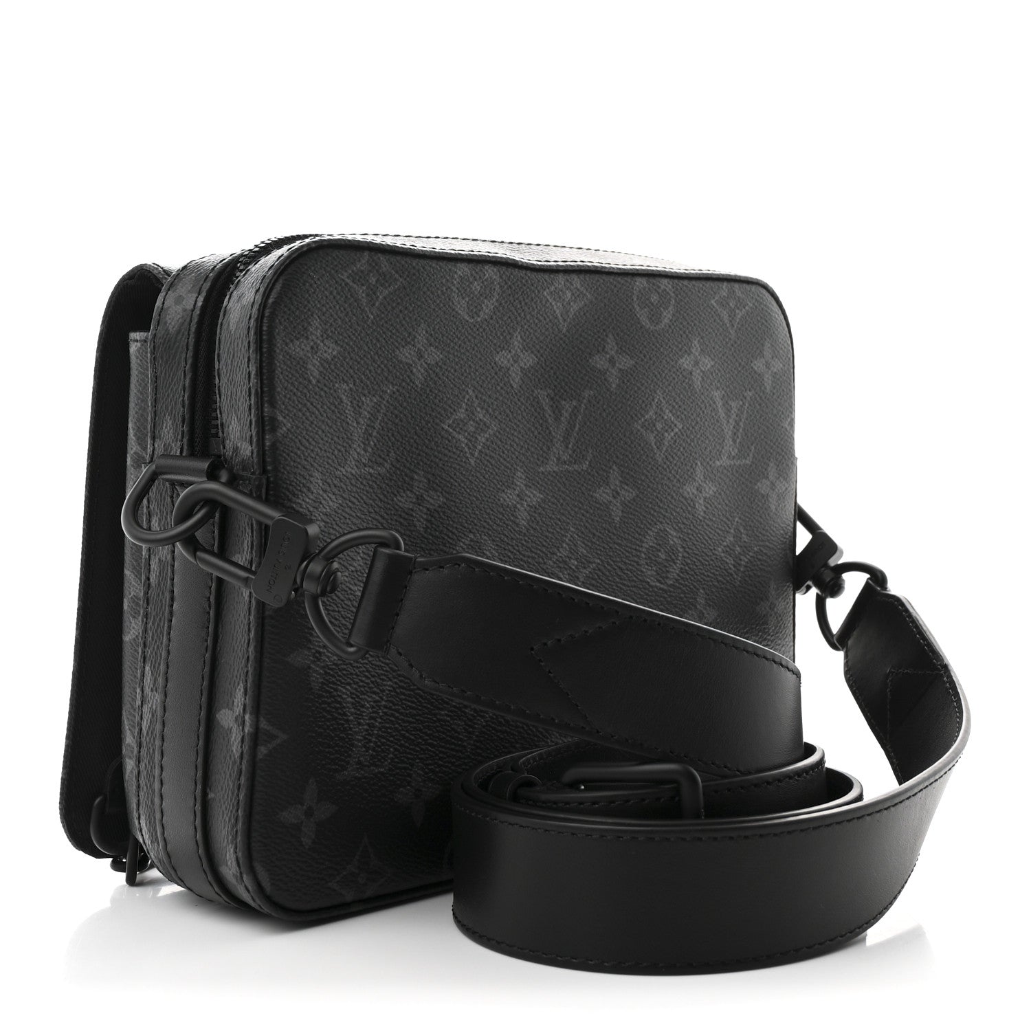 Louis Vuitton Monogram Eclipse Steamer Messenger 3 of 9