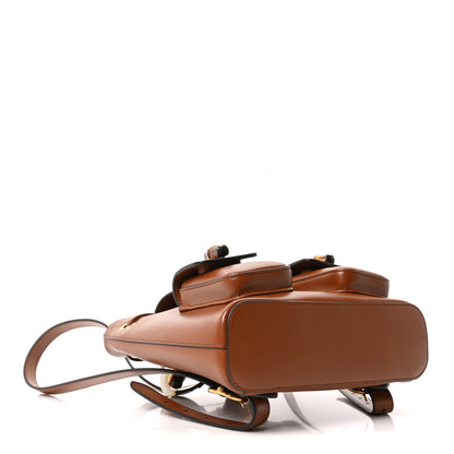 Gucci Calfskin Bamboo Backpack Brown 4 of 10