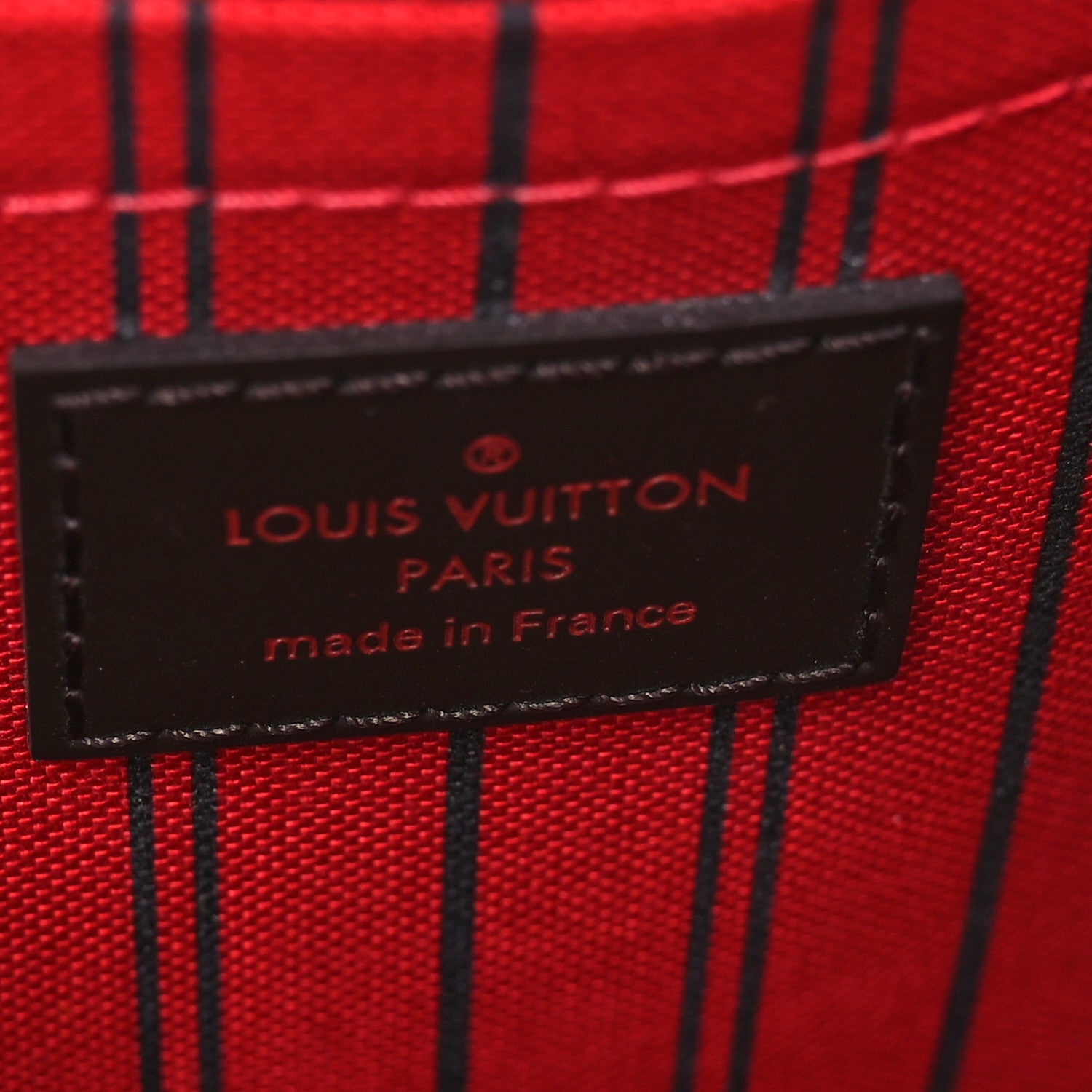Louis Vuitton Damier Ebene Neverfull MM GM Pochette 6 of 7
