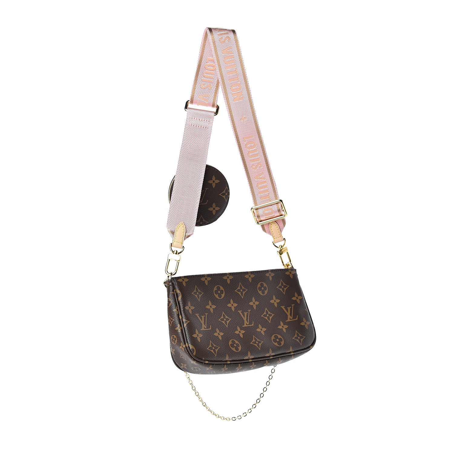 Louis Vuitton Monogram Multi Pochette Accessories Rose Clair 2 of 12