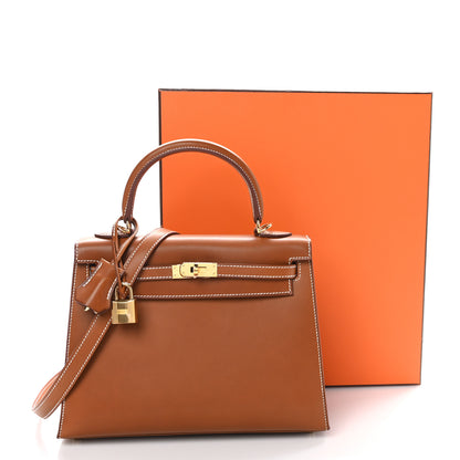 Hermes Barenia Kelly Sellier 25 Fauve 14 of 14