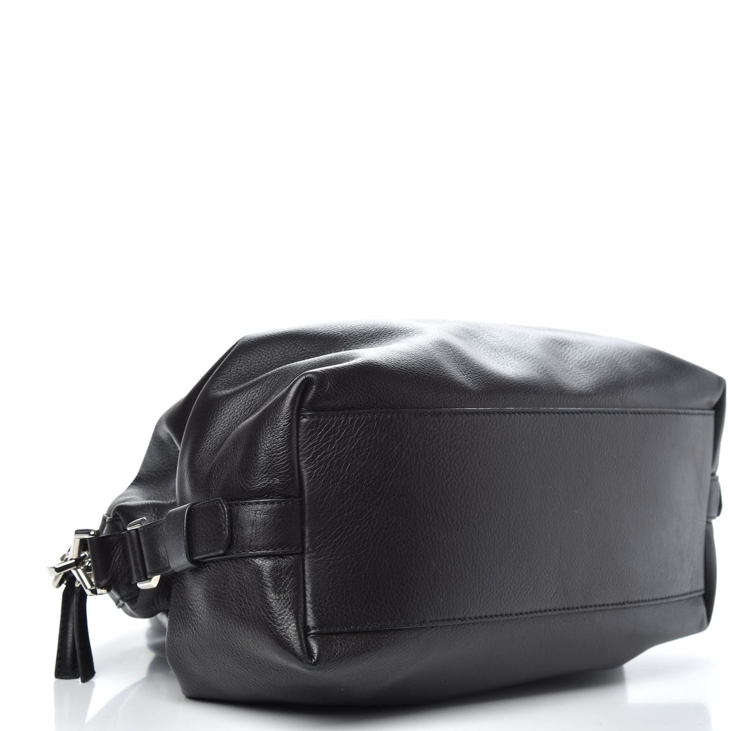 Waxy Grained Calfskin Medium Nightingale Black