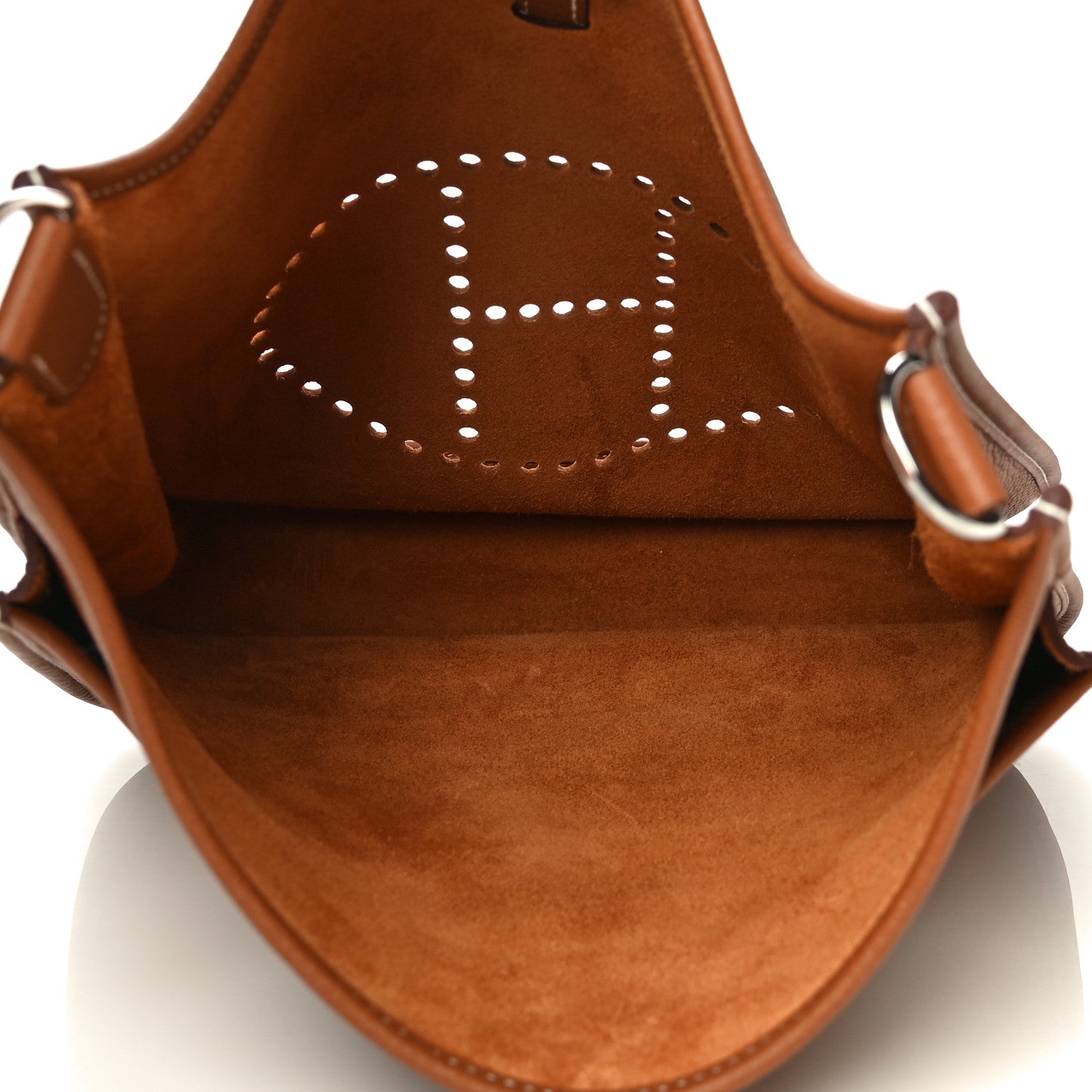 Hermes Taurillon Clemence Evelyne III GM Gold 5 of 9