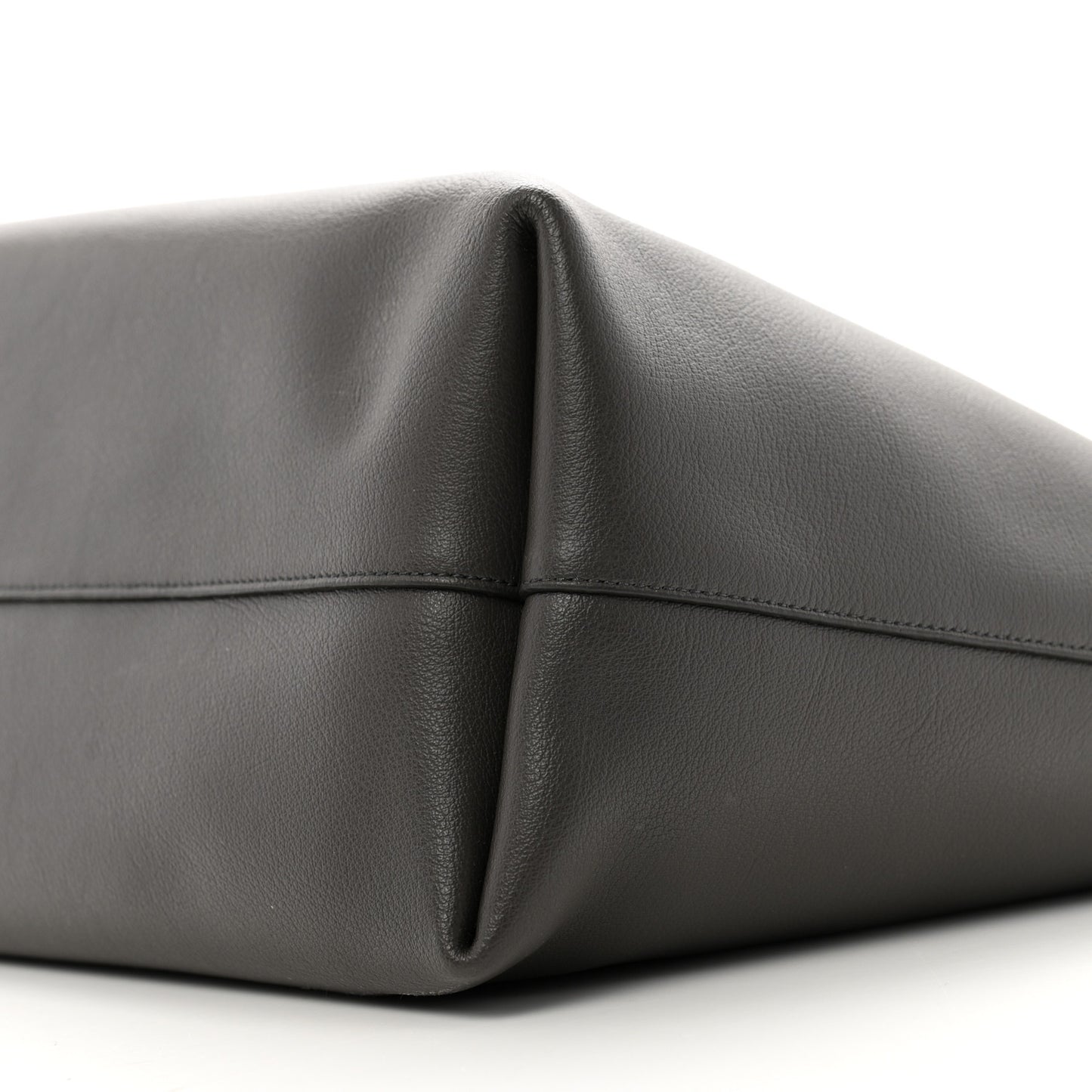 Calfskin Large Shopping Tote Storm