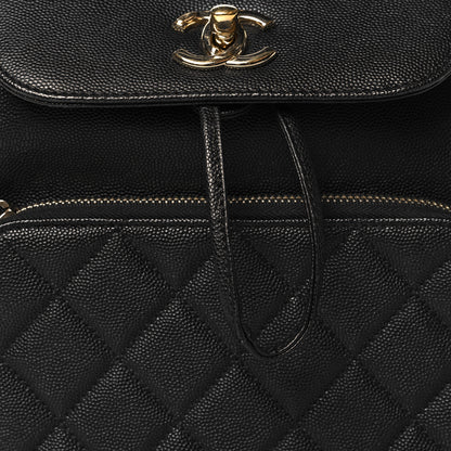 Chanel Caviar Quilted Business Affinity Backpack Black 8 of 11