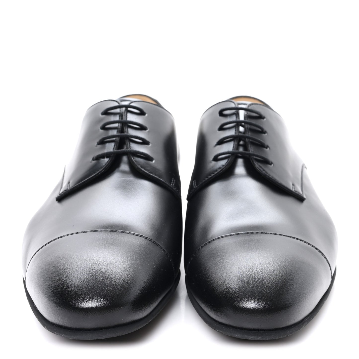 Smooth Calfskin Mens Loafers 43 Black