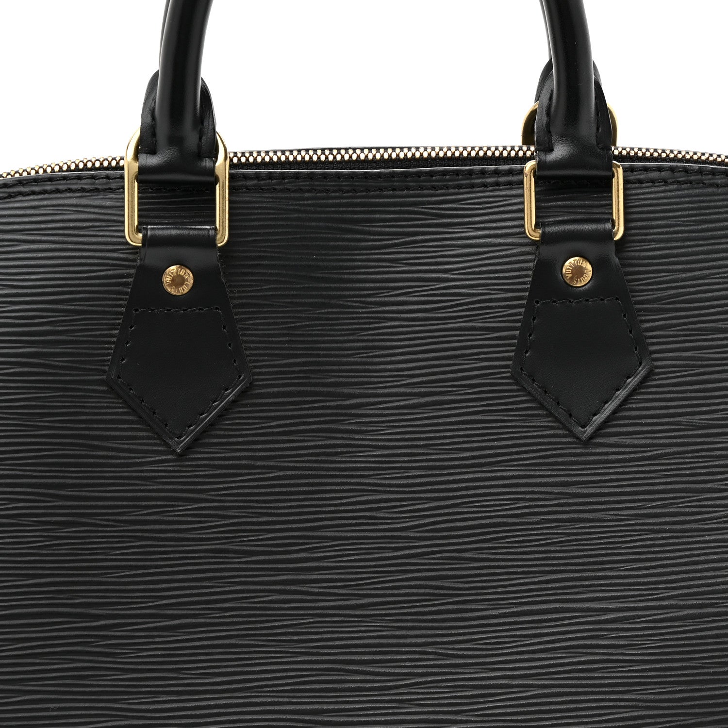 Louis Vuitton Epi Alma PM Black 7 of 11