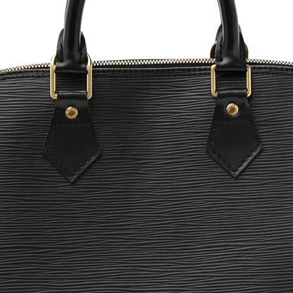 Louis Vuitton Epi Alma PM Black 7 of 11