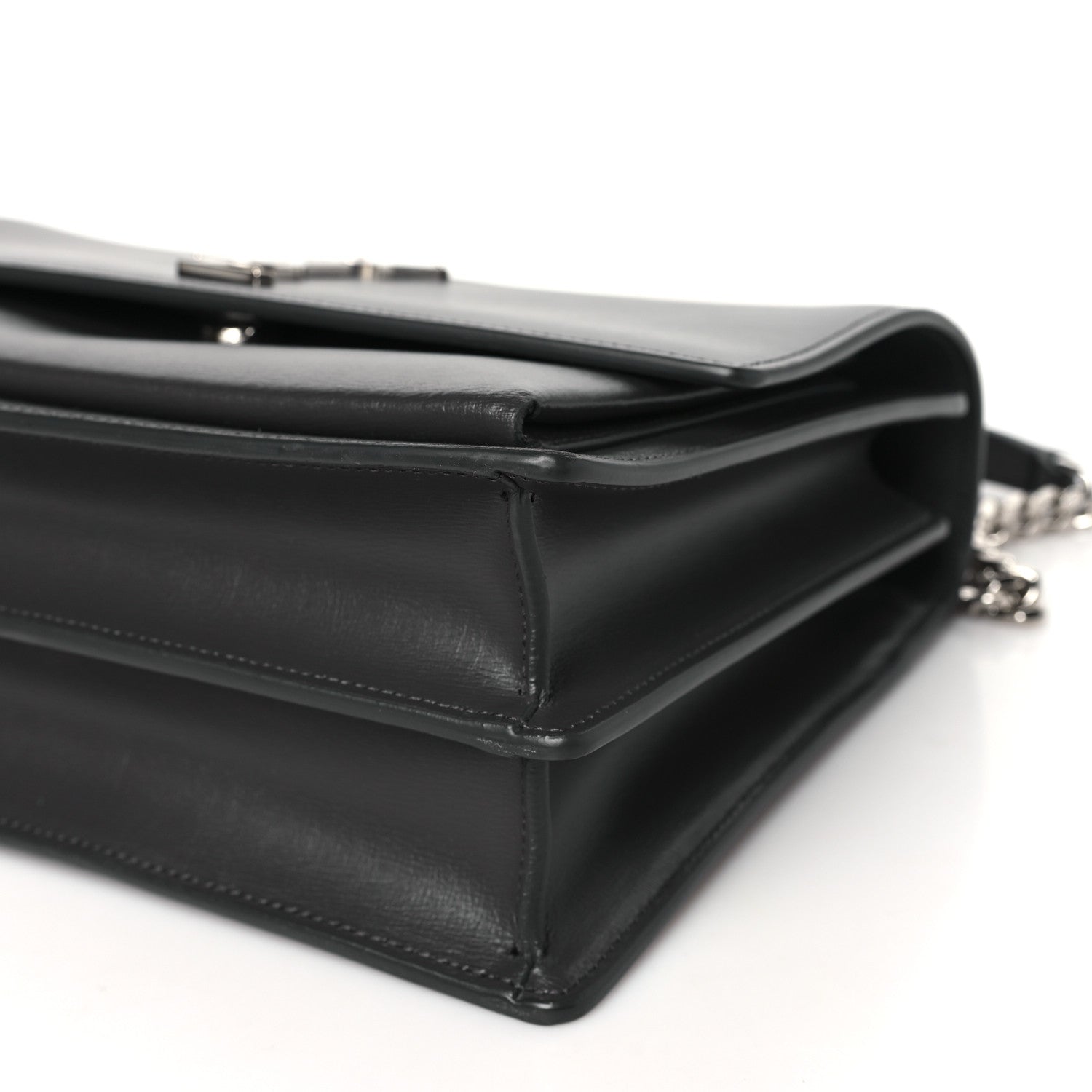 Saint Laurent Calfskin Large Monogram Sunset Earth 10 of 10