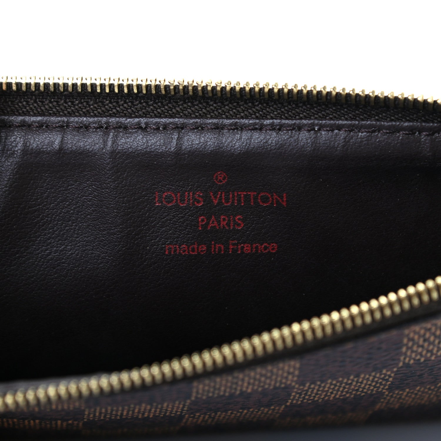 Louis Vuitton Damier Ebene Josephine Wallet Zippered Insert 5 of 6