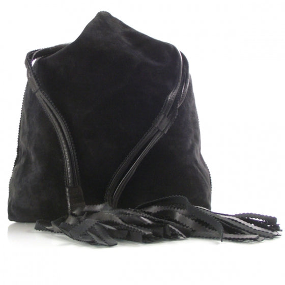 Suede Tulle Bag