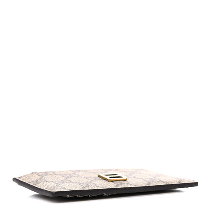 Gucci X BALENCIAGA GG Supreme Monogram Zip Card Case Beige Ebony 4 of 8