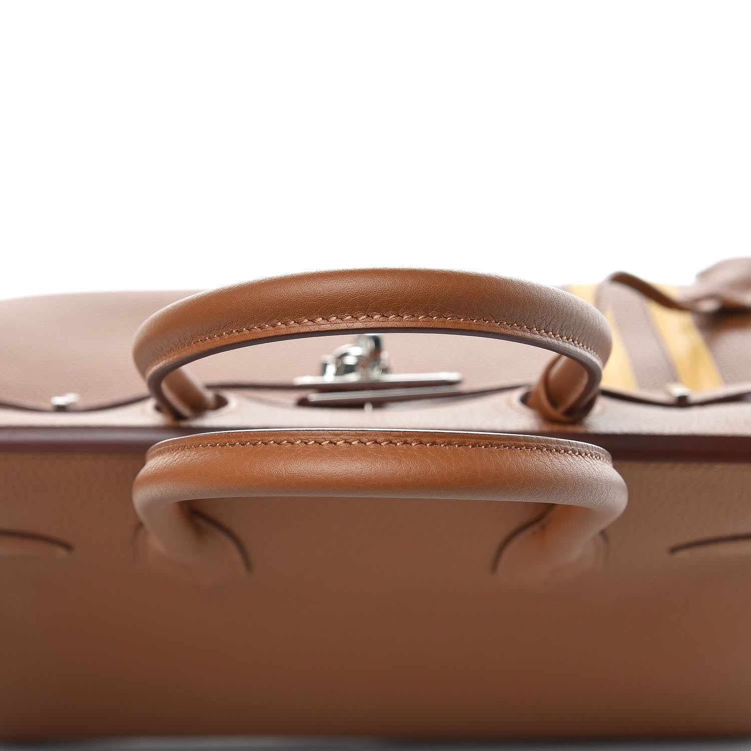 Hermes Togo Swift Officier Birkin 30 Gold Ambre 31 of 33
