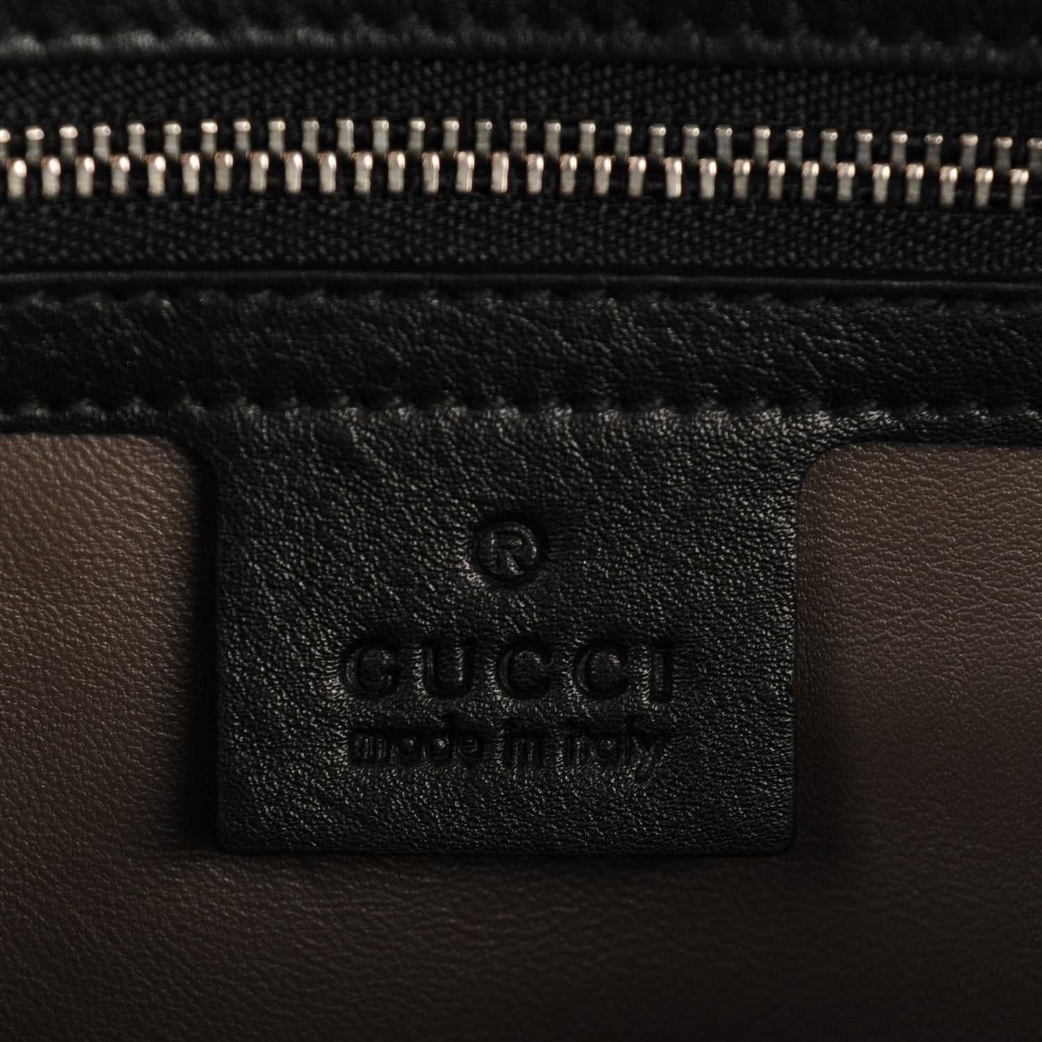 Gucci Shade Lux Calfskin Interlocking G Shoulder Bag Black 6 of 6