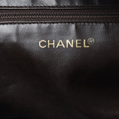 Chanel Caviar Timeless CC Cosmetic Pouch Bag Brown 6 of 15