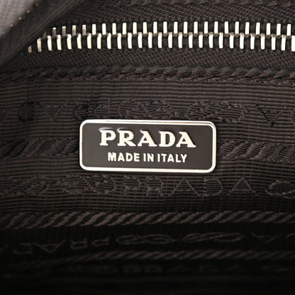 Prada Tessuto Nylon Saffiano Shoulder Bag Ebano 6 of 8